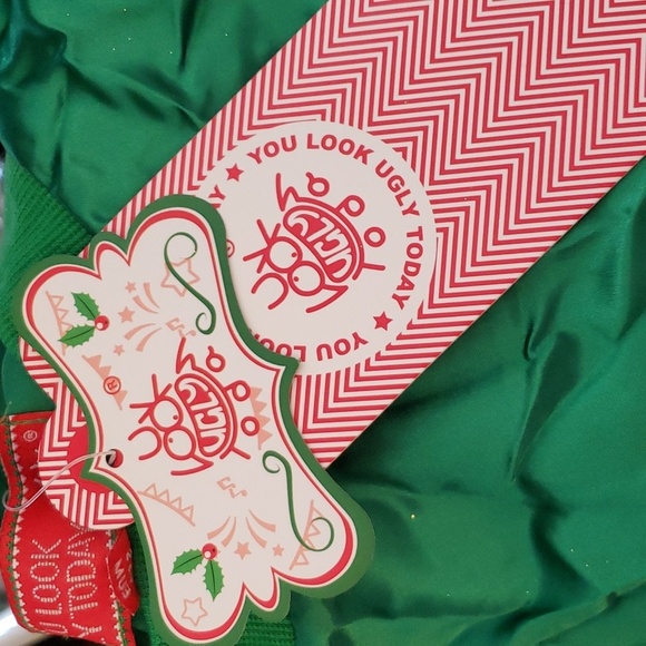 U Look Ugly Today Christmas Cracker 3 Piece Costume Size S - Picture 7 of 9